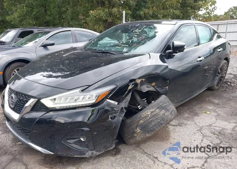 2019 Nissan Maxima 3.5 Platinum z USA, uszkodzony, nr VIN 1N4AA6AV0KC381340